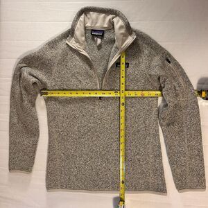 Patagonia Better Sweater 1/4 Zip Fleece Pullover Black Women's S/XS